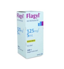 FLAGYL 125 MG / 5 ML X 120 ML SUSPENSION ORAL