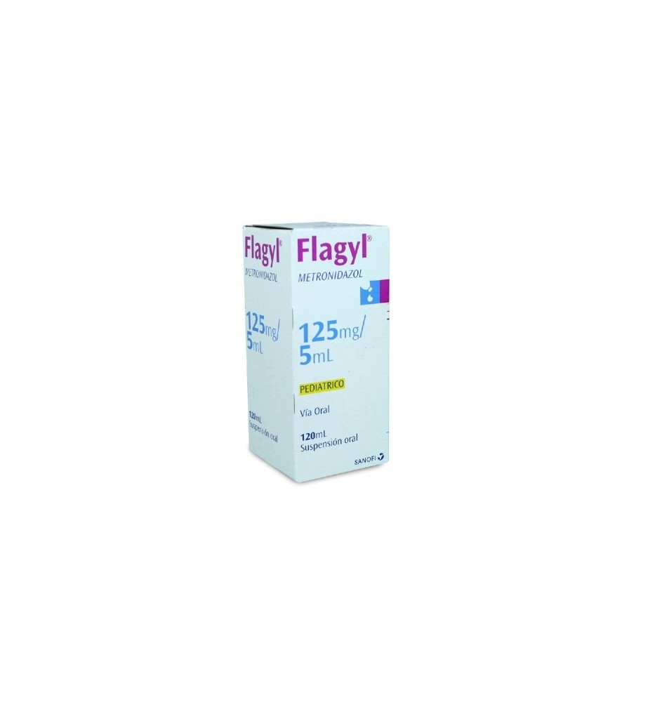 FLAGYL 125 MG / 5 ML X 120 ML SUSPENSION ORAL FLAGYL 125 MG / 5 ML X 120 ML SUSPENSION ORAL