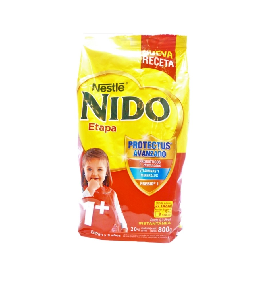 NIDO ETAPA 1+PRO.BOL.800G NIDO ETAPA 1+PRO.BOL.800G