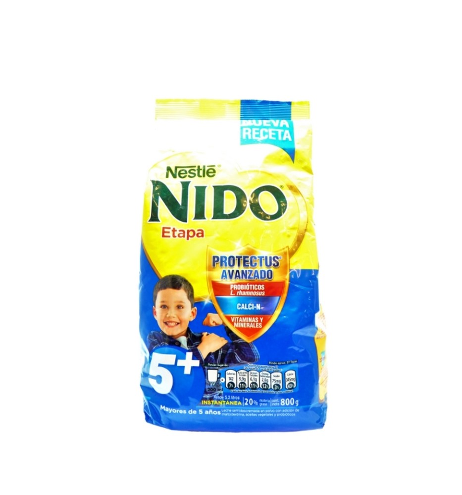 NIDO ETAPA 5+PRO.BOL.800G NIDO ETAPA 5+PRO.BOL.800G