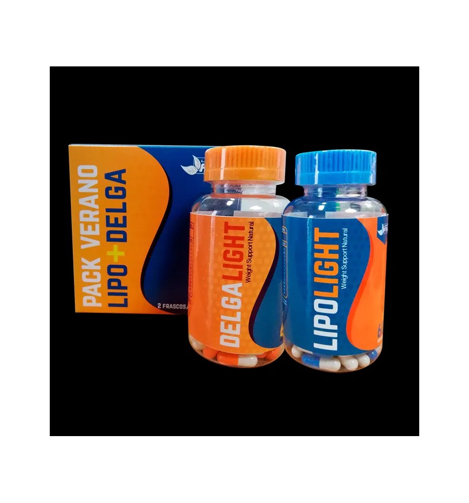 PACK VERANO LIGHT 2 FRASCOS X60CAP PACK VERANO LIGHT 2 FRASCOS X60CAP