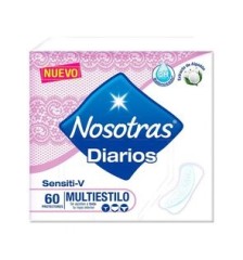 NOSOTRAS PROTECTOR DIARIO MULTIESTILO X 60