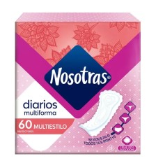 NOSOTRAS PROTECTOR DIARIO MULTIESTILO X60