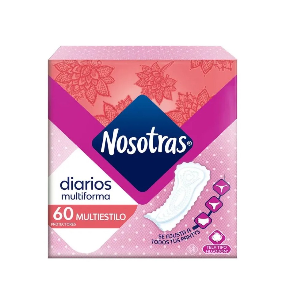 NOSOTRAS PROTECTOR DIARIO MULTIESTILO X60