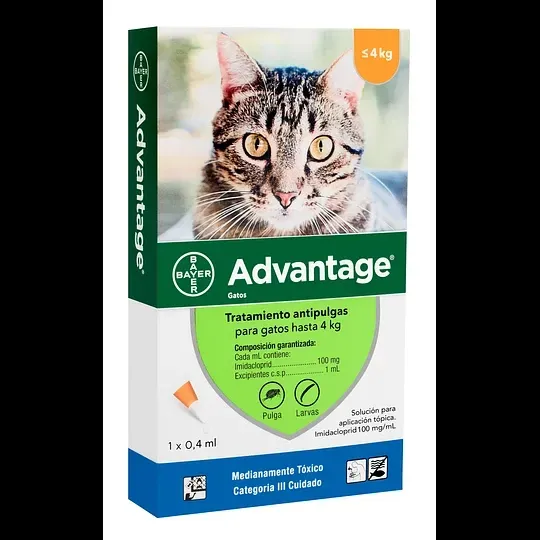 ADVANTAGE 4 KG X 1 PIPETA