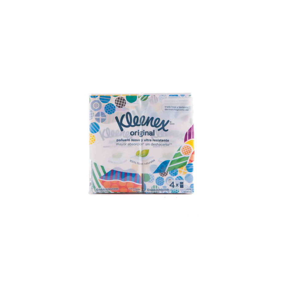 KLEENEX ORIGINAL. X4 KLEENEX ORIGINAL. X4