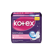 KOTEX NOCTURNA CON ALAS 8 X8
