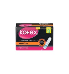 KOTEX TAMPON DIGITAL SUPER X12