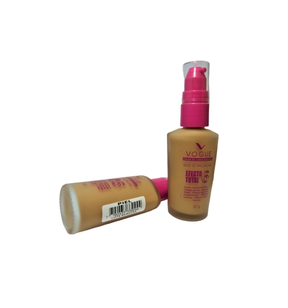 VOGUE BASE DE MAQUILLAJE EFECTO TOAL 6 VALV.PIEL