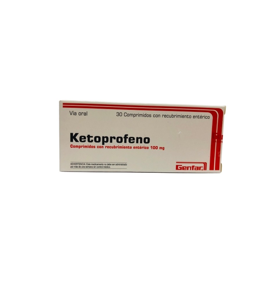 KETOPROFENO 100 MG X 30 CAPSULAS KETOPROFENO 100 MG X 30 CAPSULAS