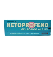 KETOPROFENO 2.5%  X 60 G GEL
