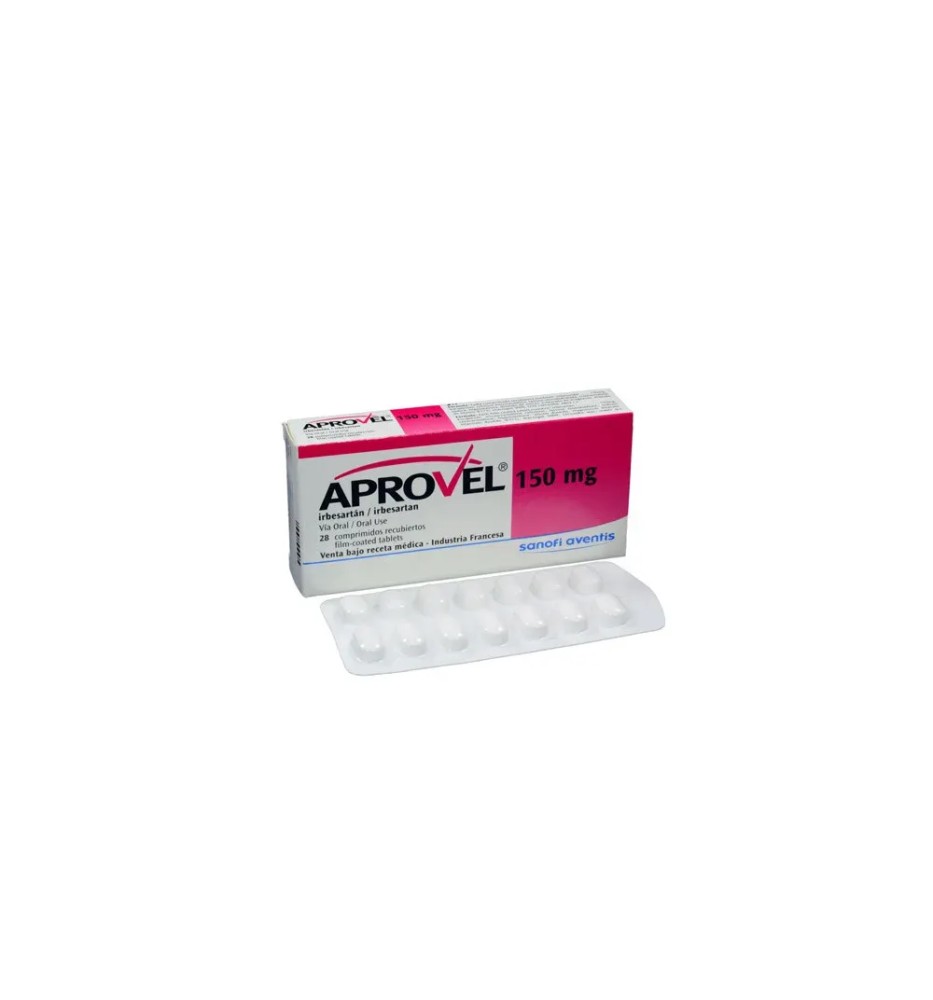 APROVEL 150 MG X 28 COMPRIMIDOS APROVEL 150 MG X 28 COMPRIMIDOS