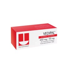 VEDIPAL 450/50 MG X30 COMPRIMIDOS RECUBIERTOS