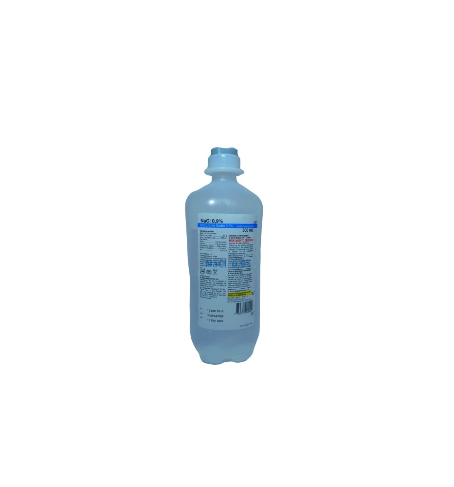 CLORURO DE SODIO 0.9% 500ML CLORURO DE SODIO 0.9% 500ML