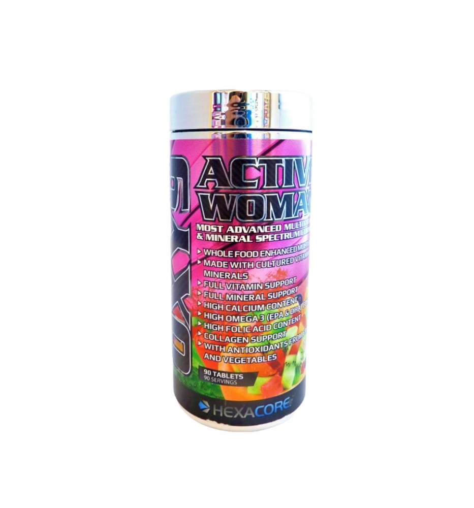 HEXACORE OXY 9 ACTIVE WOMAN 90 TABLETAS HEXACORE OXY 9 ACTIVE WOMAN 90 TABLETAS