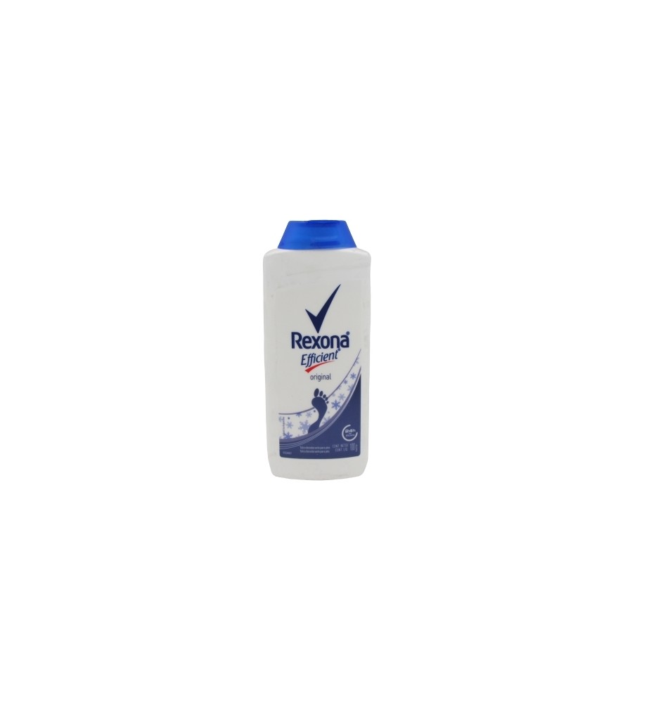 REXONA EFFICIENT TALCO PIES  X100 G