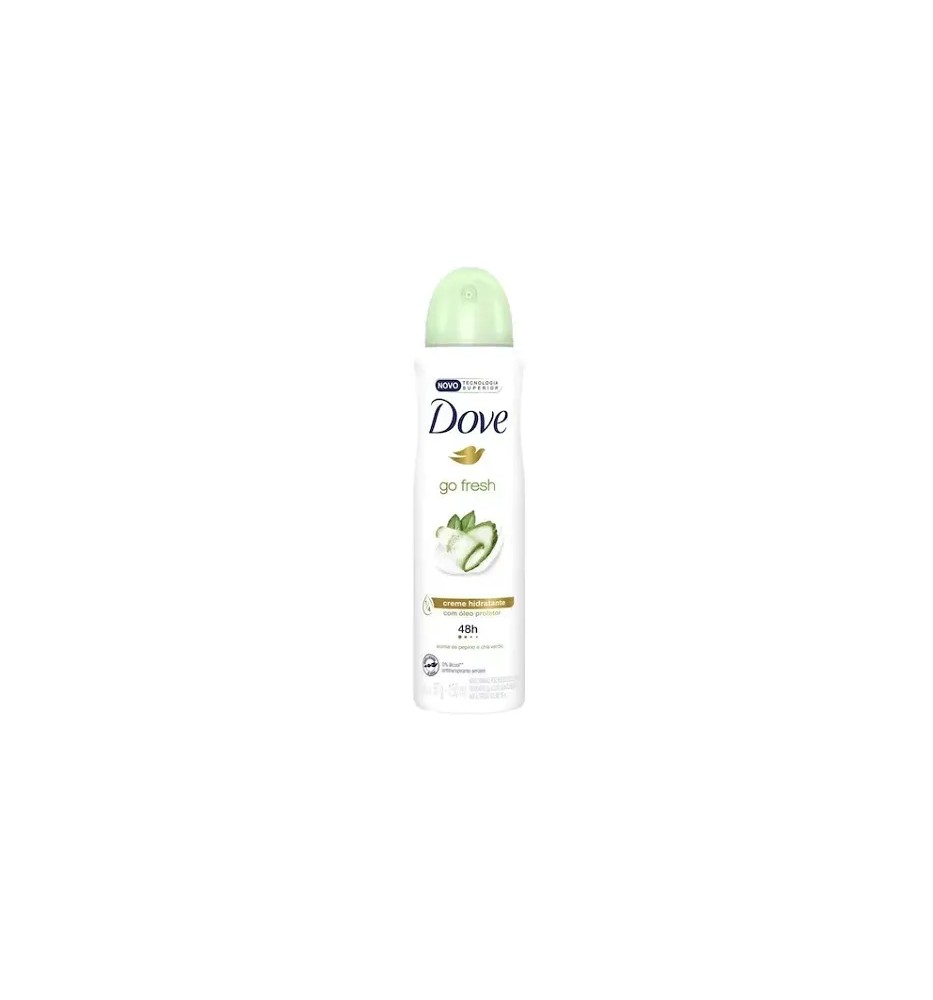 DOVE DESODORANTE SPRAY PEPINO 48H 150ML DAMA DOVE DESODORANTE SPRAY PEPINO 48H 150ML DAMA