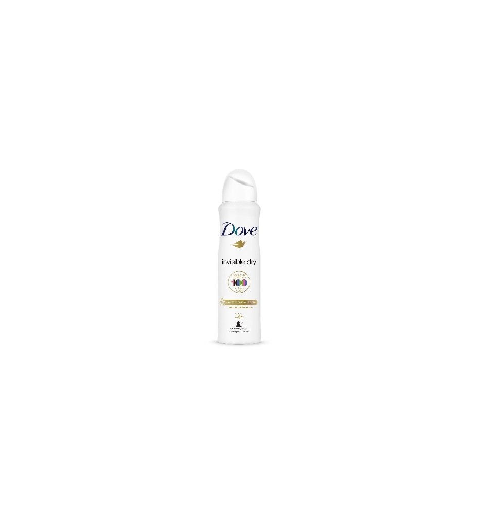DOVE DESODORANTE SPRAY INVISIBLE 48H DRY 150ML DAMA