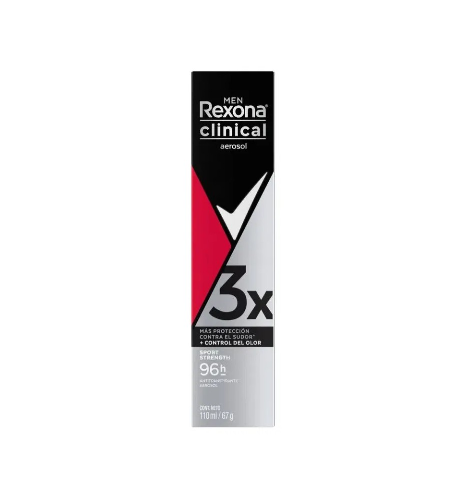 REXONA CLINICAL SPORT MEN SPRAY 96H X110ML REXONA CLINICAL SPORT MEN SPRAY 96H X110ML