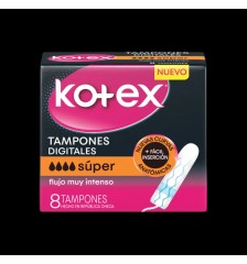 KOTEX TAMPON DIGITAL SUPER X8