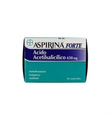 ASPIRINA FORTE 650 MG X 80 COMPRIMIDOS