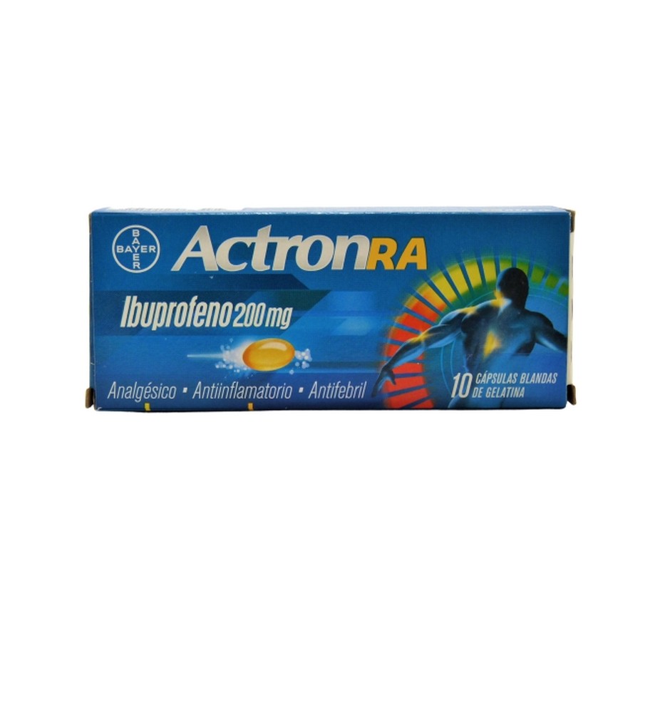 ACTRON RA 200MG X10 CAPSULAS