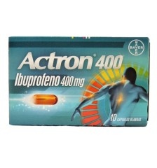 ACTRON 400 MG X 10 CAPSULAS BLANDAS