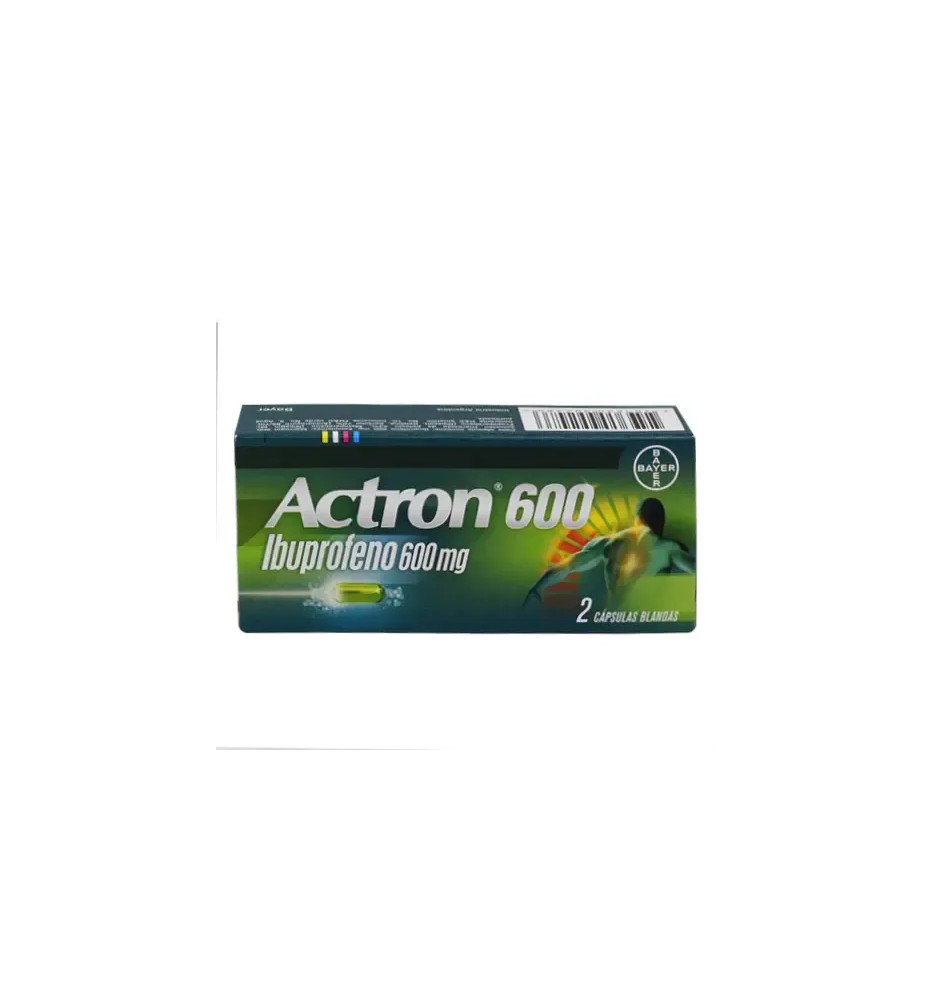 ACTRON 600 MG X 20 CAPSULAS BLANDAS ACTRON 600 MG X 20 CAPSULAS BLANDAS