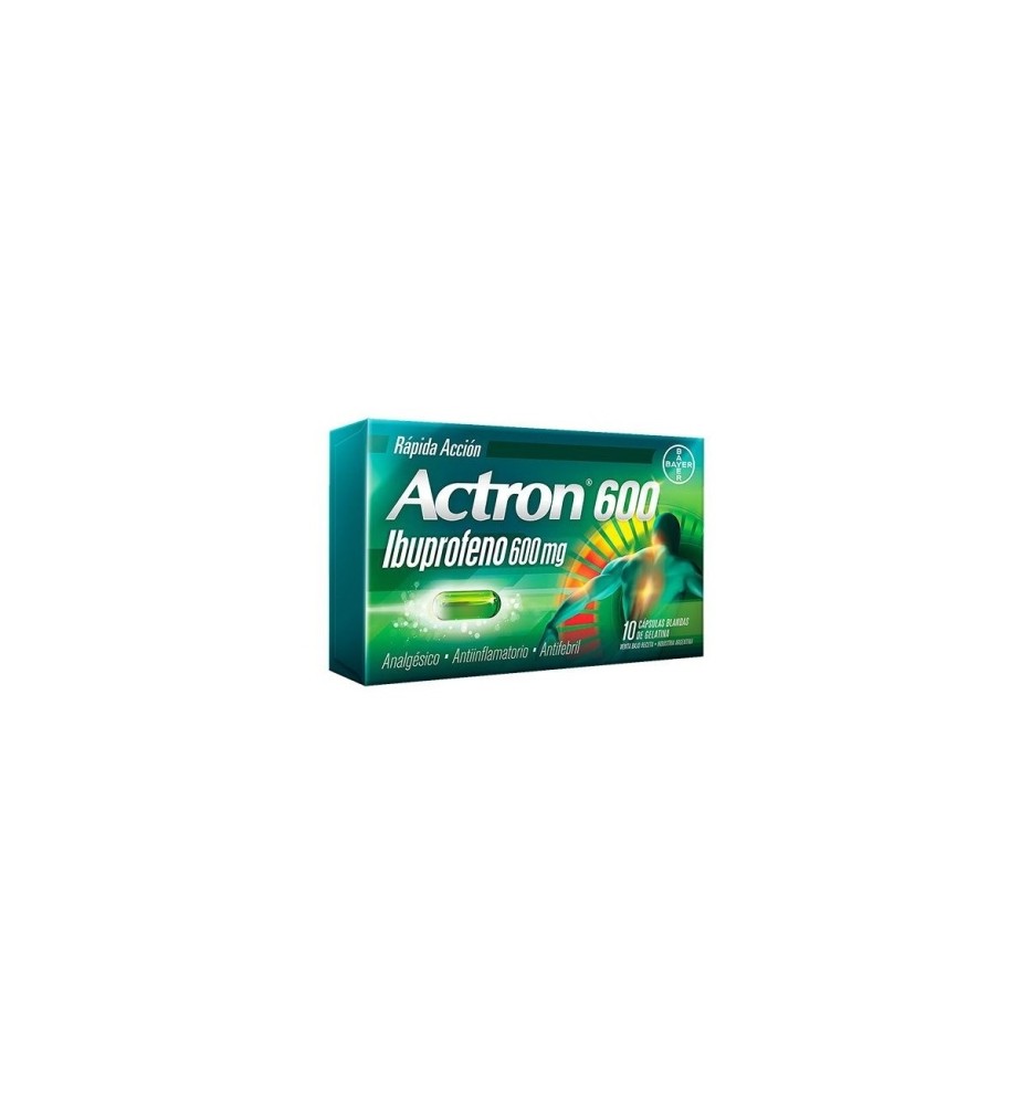 ACTRON 600MG X10 CAPSULAS