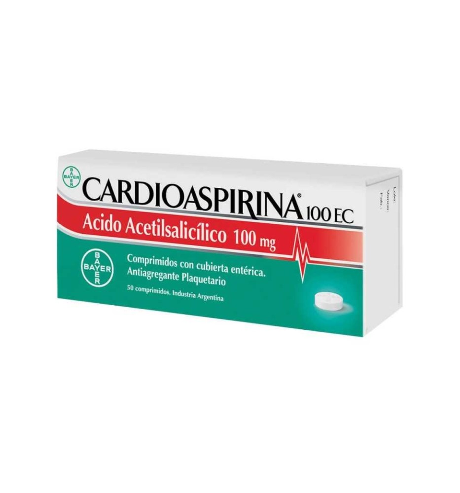 CARDIOASPIRINA EC 100MG X50