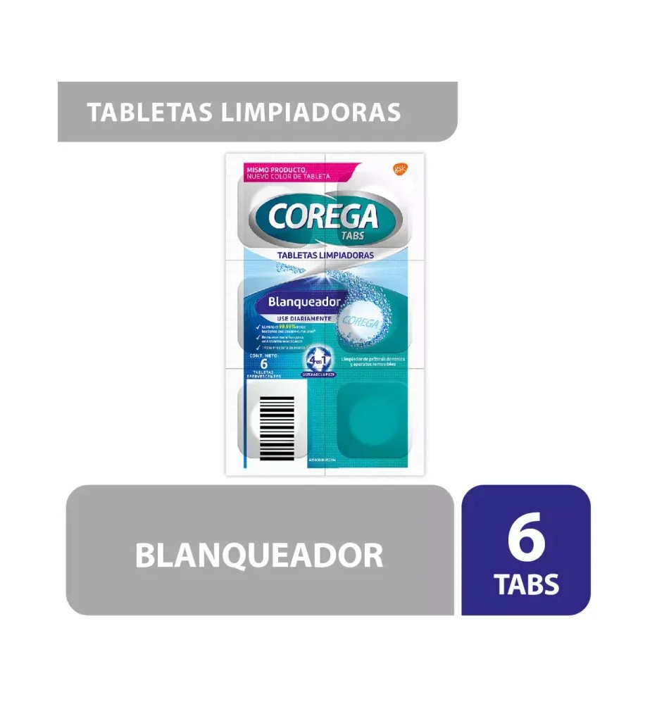 COREGA TABS SACHET X6 COREGA TABS SACHET X6