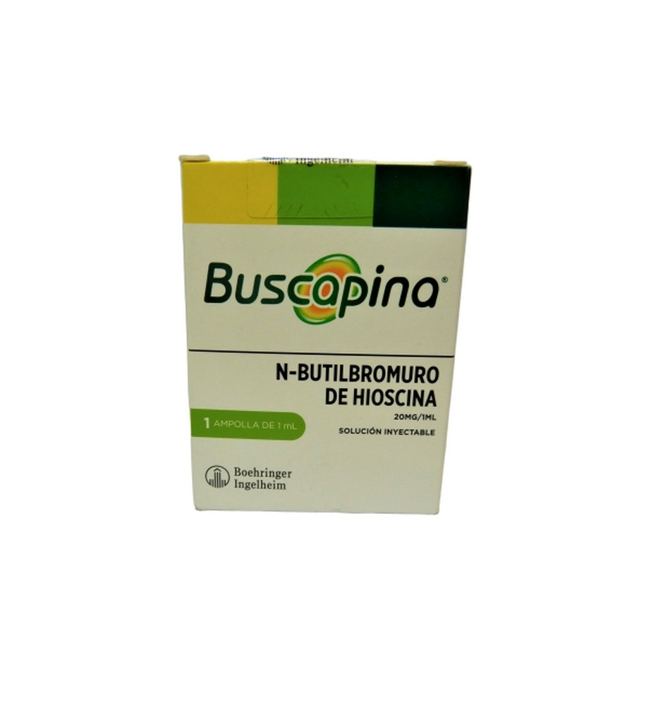 BUSCAPINA 20 MG / ML X 1 AMPOLLA