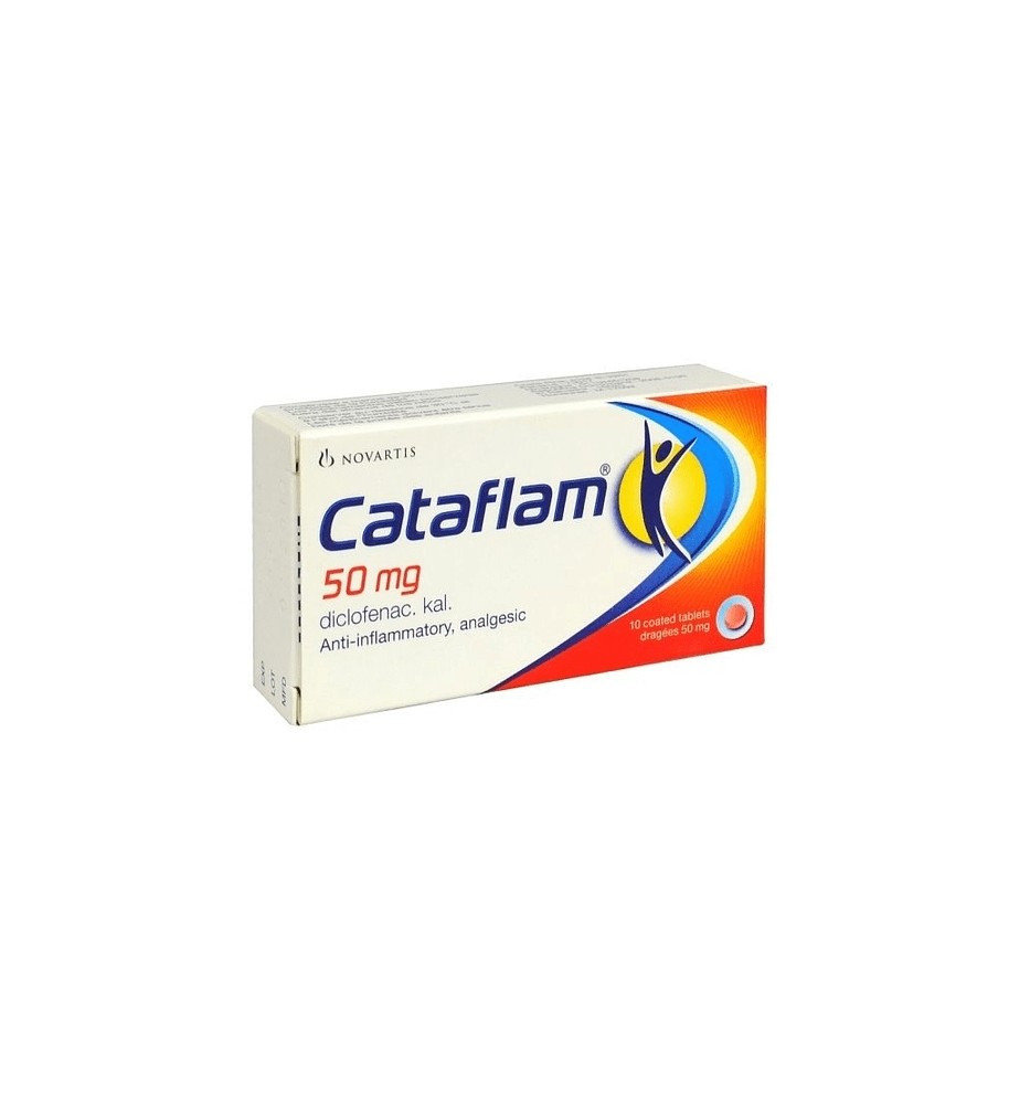 CATAFLAM 50 MG X 10 GRAGEAS CATAFLAM 50 MG X 10 GRAGEAS