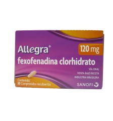 ALLEGRA 120 MG X 30 COMPRIMIDOS RECUBIERTOS
