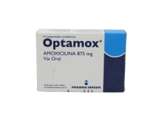 OPTAMOX AMOXICILINA 875 MG X14 COMPRIMIDOS