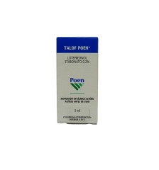TALOF 0.2% SOLUCION OFTALMICA X5