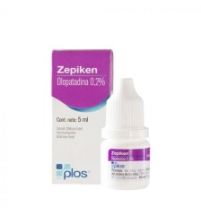ZEPIKEN SOLUCION OFTALMICA 0.2% 5ML X5