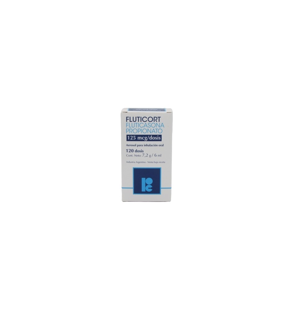 FLUTICORT 125MCG X120