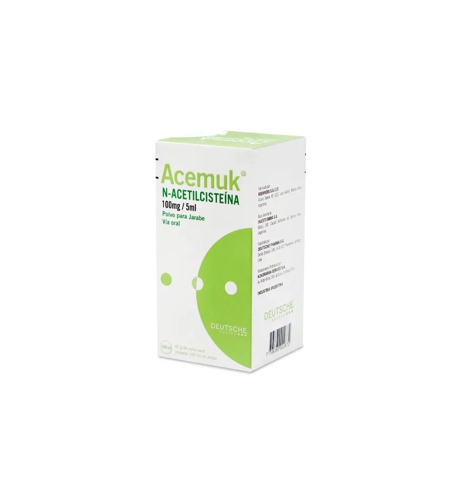 ACEMUK JARABE 100MG X100