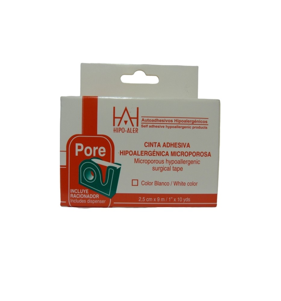 CINTA ADHESIVA MICROPORE HIPO 2,5X9 CINTA ADHESIVA MICROPORE HIPO 2,5X9