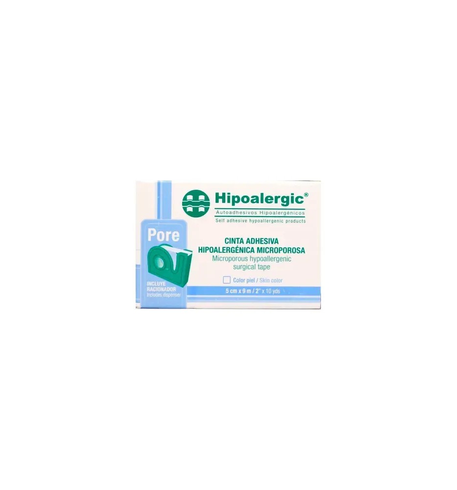CINTA ADHESIVA MICROPORE HIPO 5X9 CINTA ADHESIVA MICROPORE HIPO 5X9