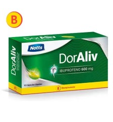 DORALIV 600 MG X 10 CAPSULAS