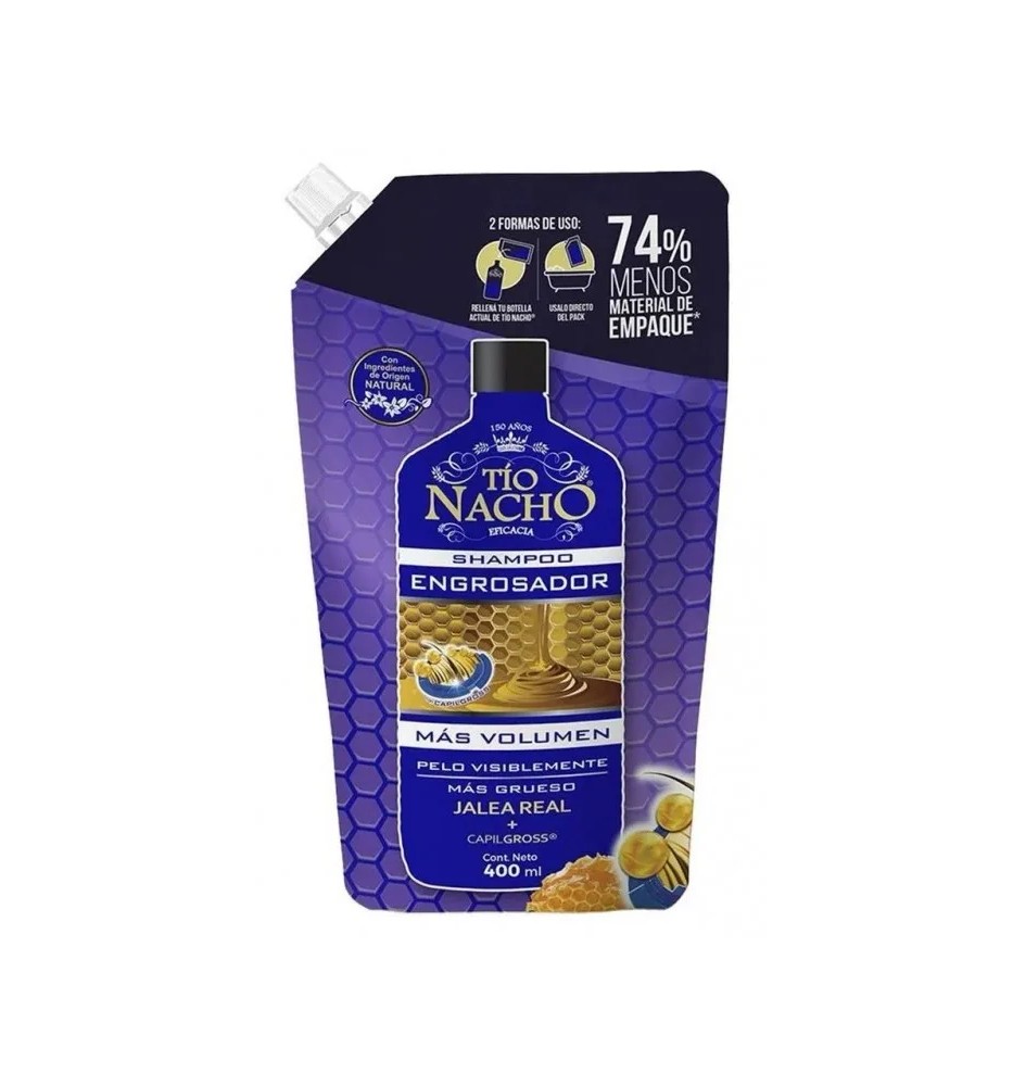 TIO NACHO DOYPACK SHAMPOO ENGROSADOR  X 400ML