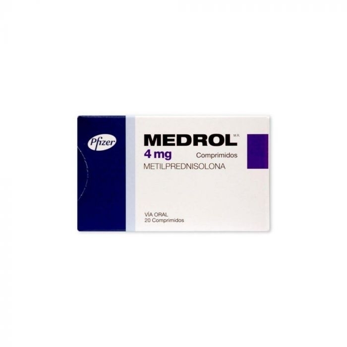 MEDROL 4 MG X20 COMPRIMIDOS