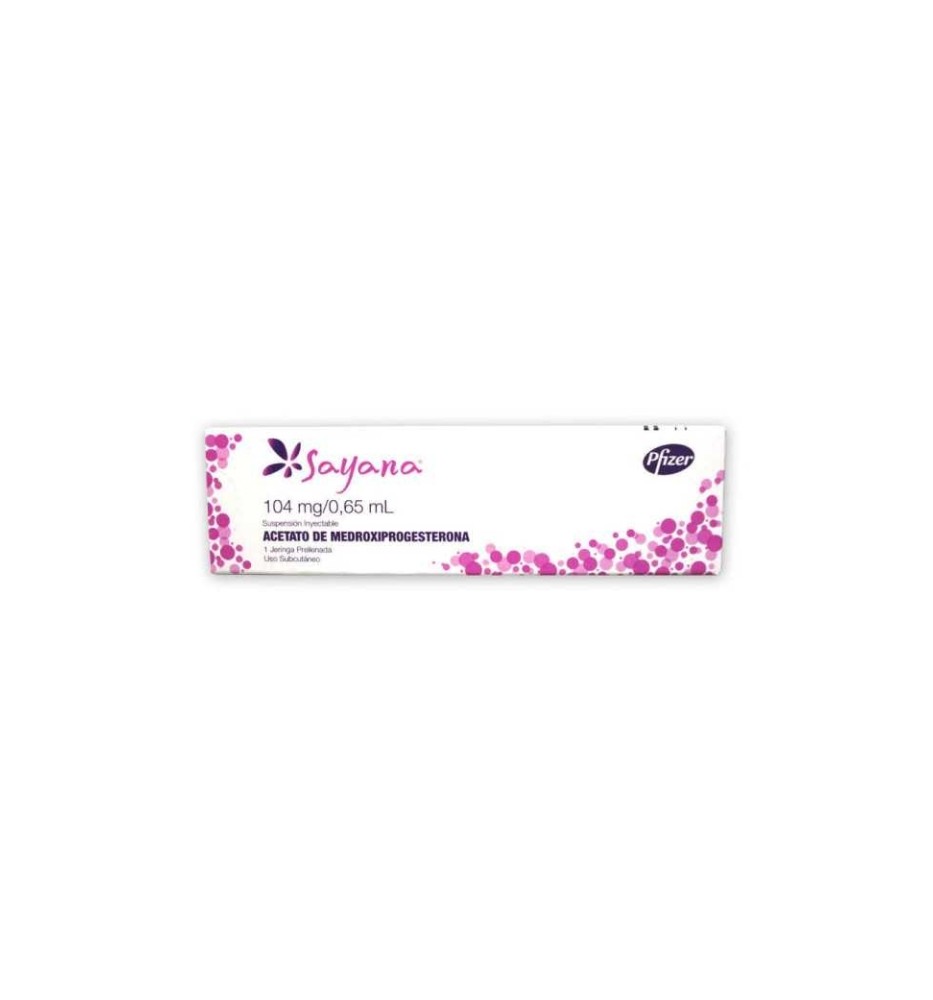 SAYANA 104 MG/0.65 MG X 1 JERINGA SAYANA 104 MG/0.65 MG X 1 JERINGA