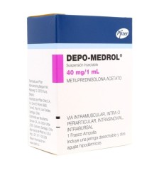 DEPO-MEDROL 40 MG / 1 ML X 1 FRASCO AMPOLLA