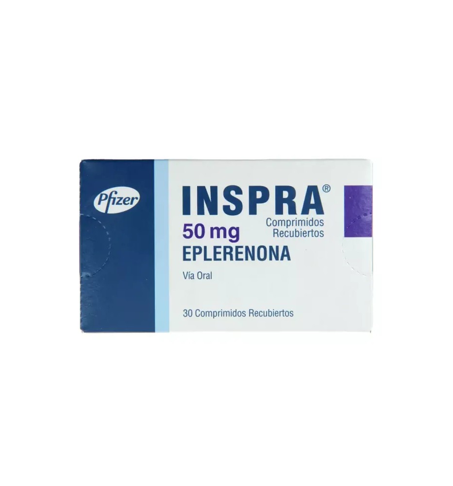 INSPRA 50 MG X 30 COMPRIMIDOS INSPRA 50 MG X 30 COMPRIMIDOS