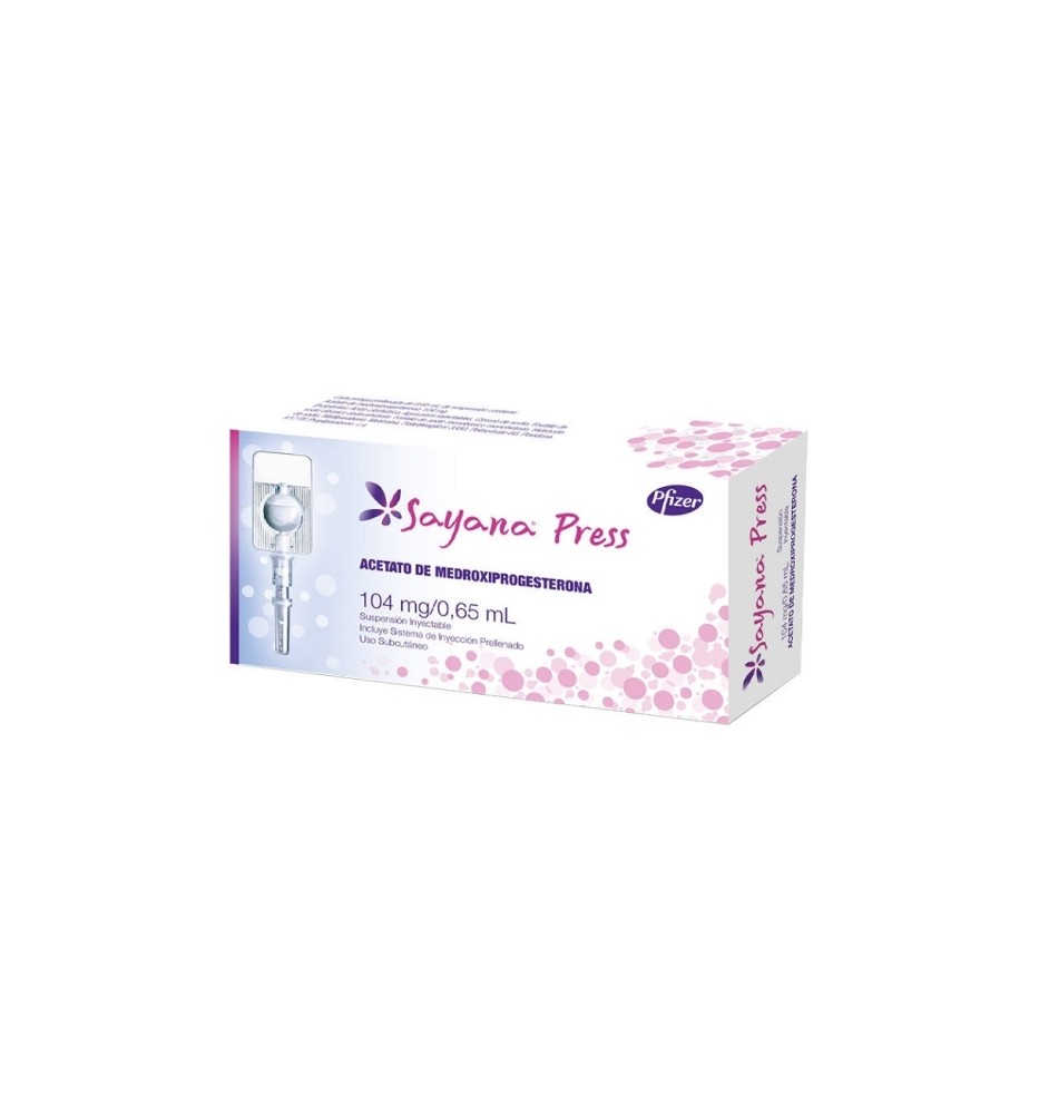 SAYANA PRESS 104 MG /0.65 MG X 1 JERINGA SAYANA PRESS 104 MG /0.65 MG X 1 JERINGA