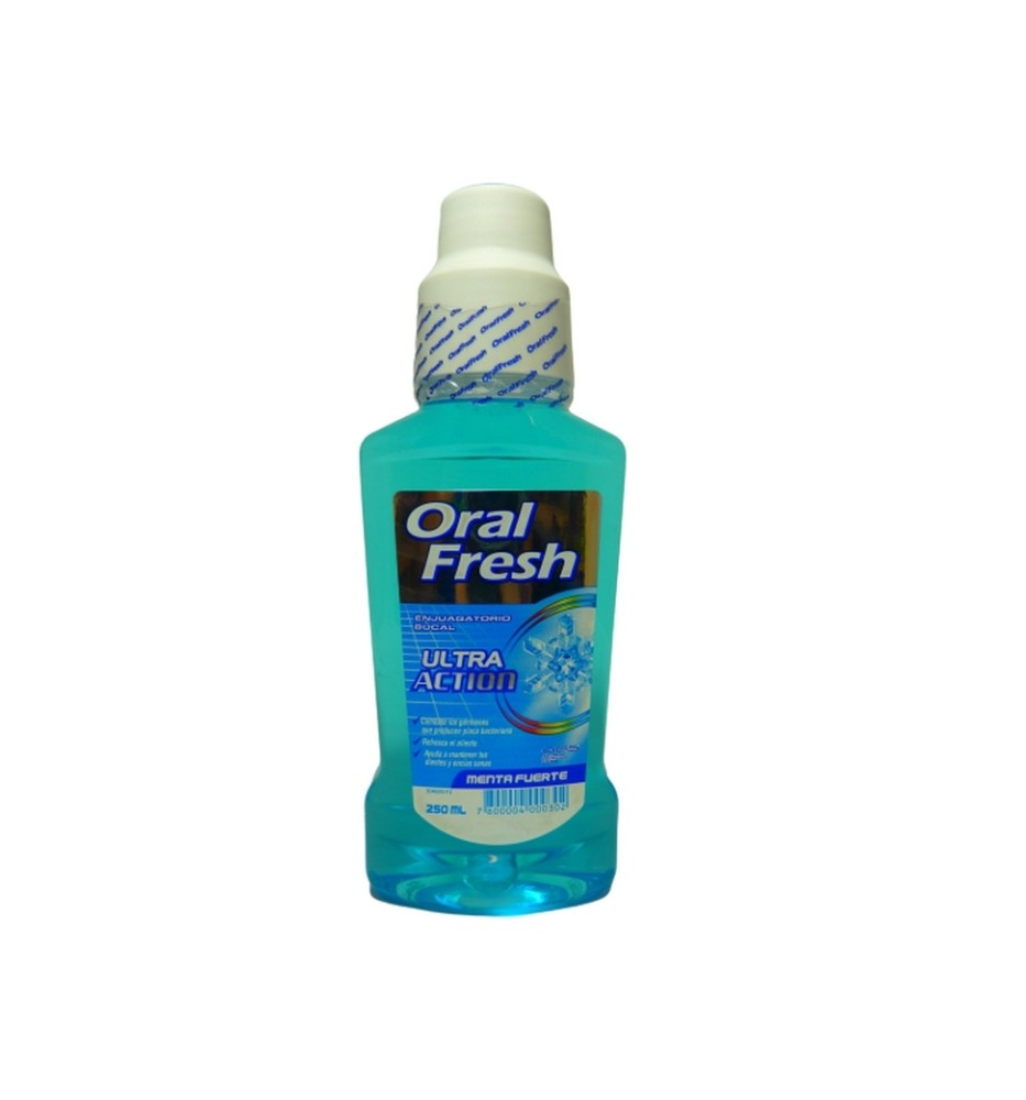 ORAL FRESH ENJ MENTA FUERTE 250ML