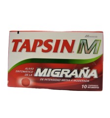 TAPSIN M X10 COMPRIMIDOS RECUBIERTOS